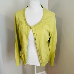 Talbots Pima Cotton Cardigan